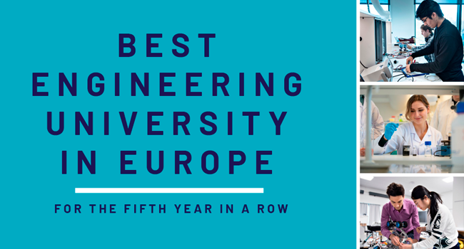 AAU is Europe's best engineering university – for fifth year in a row AAU is Europe's best engineering university – for fifth year in a row